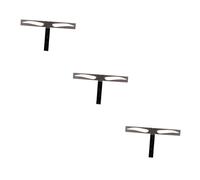 Baluue 3pezzi Righello Per Sopracciglia Ricaricabile Kit Stencil Per Tracciatura Strumento Misurazione Inossidabile Per Sopracciglia Simmetriche Principianti e Tatuatori