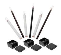 Baluue 3sets Matite Per Sopracciglia e Set e Resistente Per Trucco Occhi Accessori Essenziali Per Bellezza Femminile