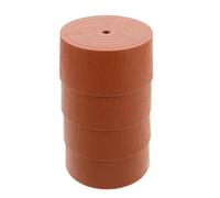 Baluue 4 Pezzi Base per Albero di Natale Mini in Plastica Design Compatto e Facile Installazione, Simulazione Ceppo di Legno per Decorazioni da Tavolo Natalizie Eleganti