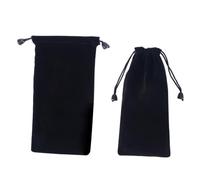 Baluue 4 Pezzi Sacchetti per Orologi in Floccato Pouches Eleganti con Coulisse per Stoccaggio e