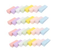 Baluue 40 pezzi Spugnette Morbide per Nail Art Multisuperficie Non Appiccicose Blocchi Triangolari per Sfumature Vernice Gel e Blush Strumenti Buffer Piccoli per Manicure Precisa