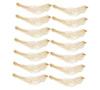 Baluue 40pezzi Retine per Capelli Elastiche Riutilizzabili per Donne Chignon da Ballo Bigodini e Acconciature Realizzate in Fibra di Poliestere Traspirante e Facile da Pulire