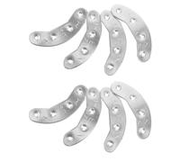 Baluue 4paia Piastre per Talloni in Ferro Cuscinetti per Riparazione delle Suole Accessori per Protezione delle Scarpe per Riparazione dei Talloni