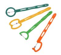 Baluue 4pezzi Allenatore per Forza della Bocca per Allenare la Lingua Strumenti per Terapia Motoria Orale Allenatore per Spinta della Lingua Esercizi per Muscoli Orali Dispositivo