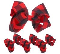 Baluue 4pezzi Fermagli Per Fiocco Clip Per Piccole Con Design Accessori Eleganti Per Donne e Ragazze Per Natale