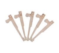 Baluue 5 Pezzi Asta di Supporto per Pianoforte in Legno Accessori per Meccanismo a Leva di Pianoforti Verticali e a Consolle Kit di Ricambi per Riparazione e Accordatura Professionale