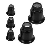 Baluue 5 Pezzi Lenti d Ingrandimento Orologiaio Montatura Ergonomica per Riparazioni Gioielli e Orologi Portatile e Leggero per Ispezione Professionale