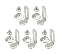 Baluue 5 Pollice Regolabile Ottone e per Clarinetto in Comodo Nichelato Argento Set Resistente per Appassionati di