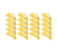 Baluue 50 Pezzi Raschietti per Biglietti della Lotteria Portachiavi in Plastica Strumento Ergonomico per Grattare Adesivi Raschia Biglietti Protettivo e Compatto per Uso Portatile