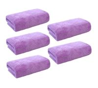 Baluue 5pezzi Asciugamano Per in Microfibra Salvietta Struccante Panno Per Assorbente e Resistente Portatile Per Quotidiano e Viaggi