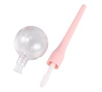 Baluue 5pezzi Tubetti Vuoti Per Lip Gloss Forma Lollipop Contenitori Plastica Ricaricabili Per Cosmetici e Per Viaggi e Uso Quotidiano Colore Rosa