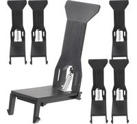 Baluue 6 pezzi Clip Fermasoldi per Cassetto Porta Soldi Cassa Clip in Plastica Robusta per Registratore Cassa Ufficio e Negozi Organizzatore Contanti Portatile e Semplice da Usare