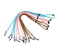 Baluue 6 pezzi Corda Occhiali Antismarrimento Regolabile in Scamosciato Sportiva Leggera per Uomo Donna