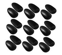 Baluue 60 Pezzi Copriorecchie Impermeabili in Plastica Riutilizzabili per Tinta Protezione Comfort e Flessibilità per e Domestico Facili da Indossare