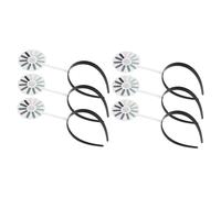 Baluue 6pezzi Fascia per Capelli Rotante Indicatore di Caricamento Accessorio Eccentrico per Feste Tema Copricapo Divertente Simbolo di Caricamento Leggero per Tutti gli Eventi