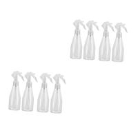 Baluue 8pezzi Spray Bottle Da Plastica e Sicuro Per Irrigazione Piante e Pulizie Domestiche Spruzzatore Leggero e Pratico Per Giardino e Casa Bianco