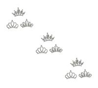 Baluue 9pezzi Per Rhinestone Pettine Per Accessori Per e Compleanni Diademi Decorativi Per Ragazze