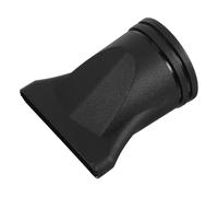 Baluue Accessorio Ugello Concentratore Per Asciugacapelli Nero in Plastica Resistente, Ugello Piatto Stretto Per Styling Professionale e Domestico, Diffusore Per Controllo Preciso Del Flusso D’aria