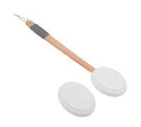 Baluue Applicatore Crema la Schiena e Corpo Pennello Grande, Set, Spazzola per Lozione Esfoliante in Eva e Legno, per Autoabbronzante e Cura della Pelle a Casa in Viaggio
