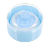 Baluue Astuccio Per Cipria Senza Polvere Design Speciale Per Piumino Da Cipria Applicazione Uniforme Adatto Per Uso Domestico e Facile Da Usare Sola Mano