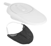 Baluue Bed Pan Lidded Per Pazienti e Portatile Design Per Anziani e Disabili Facile Per La Fecale Casa