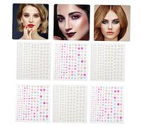 Baluue Bellissimi Adesivi Per Occhi Con Strass Set Da 12 Pezzi Adatti Per Giocattoli Per Telefoni E Cornici Per Foto