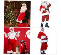Baluue Belly Gonfiabile Natale in Resistente Accessorio Costume Natalizio Adulto per Feste e