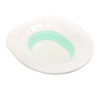 Baluue Bidet Portatile Pieghevole Bacinella per Bidet in Pp e Salvaspazio Design Pieghevole Bianco per Donne e Donne Incinte per Bagno Domestico