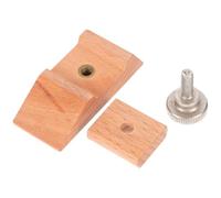 Baluue Blocco Levigatore in Legno per Prodotti in Pelle e Legno, Facile da Maneggiare, Versatile, per Progetti di Lavorazione Artigianale Fai-da-te