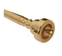Baluue Bocchino per Tromba in Rame Dorato Compatibile con Bach e King Lavorazione di Precisione per Suono Ottimale e Prestazioni Eccellenti