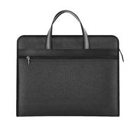 Baluue Borsa Porta Documenti Design Multilivello e Manico per Trasporto Comodo in Chiusura a Zip Organizer Professionale per Viaggi e Riunioni