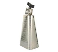 Baluue Campanaccio Percussione in Lega d Acciaio Argento Strumento Musicale Accessorio per Batteria Resistente e Antiruggine Suono Chiaro e Vivace per Casa Fattoria e Didattica Musicale