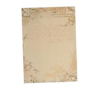 Baluue Carta da Lettere Vintage in Stile Country Formato A4 60 Pezzi Motivi Misti per Casa Ufficio e Scuola Carta da Lettere Artigianale Design Romantico e Colori Caldi