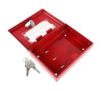 Baluue Cassetta di Sicurezza per Chiavi da Parete per Emergenza Antincendio Serratura a Chiave, Contenitore Portachiavi per Porte di Emergenza e Tessere, Scatola Estintore per Uso