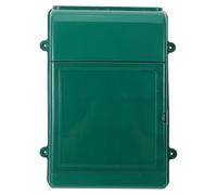 Baluue Cassetta Postale in Plastica da Parete Resistente alle Intemperie Cassetta dei Suggerimenti Semplice Verde senza Serratura per Esterni e Spazi Aperti Facile da Installare e