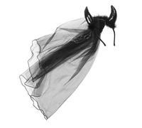 Baluue Cerchietto Corna Pecora Halloween con Accessorio Cosplay Strega Oscura per Feste Costume Day Of The Dead