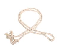 Baluue Cintura Regolabile in Corda di Cotone e Lino Morbida Stile Gotico Missionario per Donna Accessorio Decorativo per Occasioni Speciali e Uso Quotidiano Color Crema