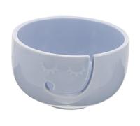 Baluue Ciotola Filato Porcellana per Maglieria e Uncinetto Porta Gomitoli Multifunzionale con Foro e Supporto per Ago Contenitore Stoccaggio Pratico e Portatile per Lavori Maglia e