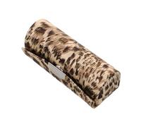 Baluue Cofanetto Organizer Per Rossetto Con Specchio Stile Leopardo Custodia Da Viaggio Per Rossetti Porta Cosmetici Elegante Per Donne e Ragazze Protezione Per Makeup Sintetica