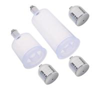 Baluue Coppe Vernice Aerografo Plastica Resistenti e Sostituibili Contenitori Trasparenti per Stoccaggio Colori Leggeri e Portatili per Dettagli e Grandi Progetti Artistici