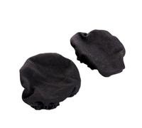 Baluue Copri Auricolari Misura l 9-11cm Nero Elasticizzato, Assorbente Sudore e Asciugatura Rapida Protezione Antipolvere per Cuffie per Cuffie e Auricolari