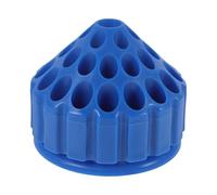 Baluue Custodia Porta Punte per Trapano Girevole, Contenitore per Punte di Rettifica Scomparti, Vassoio Portabit Compatto in Plastica Resistente per Organizzazione Utensili e Trasporto Facile