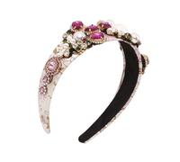 Baluue Fascia Elegante Per Donna Con Perle e Strass Accessorio Per Da Festa Cerchietto Di Headdress Femminile Per Eventi Speciali