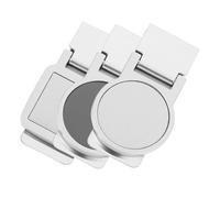 Baluue Ferma Soldi da Uomo Clip in Acciaio Inossidabile 3 Pezzi Design Compatto e Creativo per Fissare Banconote e Carte in Modo Sicuro in Tasca o Portafoglio