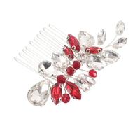 Baluue Forcine Strass per Capelli Sposa Pettine Decorativo per Acconciature Raccolte Semi-raccolte per Matrimoni Banchetti Balli di Fine Anno e Anniversari