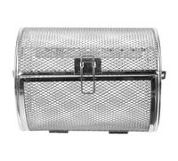 Baluue Gabbia in Acciaio Resistenti per Forno e Friggitrice ad Aria Rotante e Bloccabile Cestino Leggero per Verdure e Barbecue Compatibile con Fornetti Elettrici e Accessori Cucina