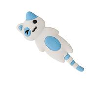 Baluue Gancio Magnetico Gatto Colorato per Frigorifero Appendi Oggetti con Forte Calamita Decorazione Creativa per Casa Bianco Resistente e Anti-deformazione