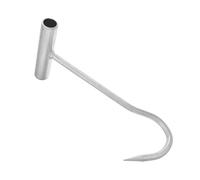 Baluue Gancio Sollevamento Tombini Resistente in Maniglia Ergonomica Per Sollevare Chiusini Apri Manhole Versatile Per Porte Avvolgibili Trasporto Merci e Aggancio Carne Utensile Multiuso