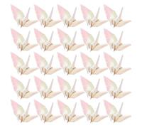 Baluue Gru Origami Pronte per Decorazione Esterna 100 Pezzi