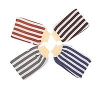 Baluue Guanti Per La Rimozione Delle Cellule Morte Da Bagno 4 Pezzi in Cotone e Viscosa Morbida, Guanti Da Doccia Doppia Faccia Per Pulizia Profonda Corpo, Adatti a Uomo e Donna